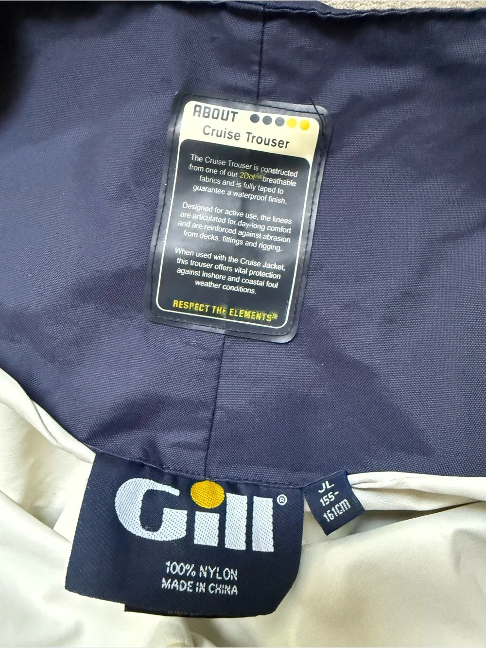 Gill Navy Waterproof Bib Overalls
